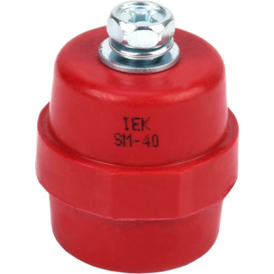 Изолятор IEK SM40 (М8) силовой с болтом - YIS11-40-12-B