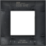 Рамка 1-местная IEK SKANDY SK-F01Bl черный SK-M12-K02