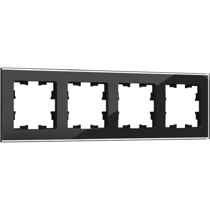 Рамка 4-м IEK BRITE РУ-4-2-БрЧ BR-M42-G-K02